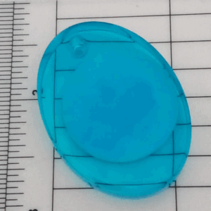 Digitale Haustiermarke Hunde Katze NFC-Tags-Anhänger Handarbeit Kunstharz Blau