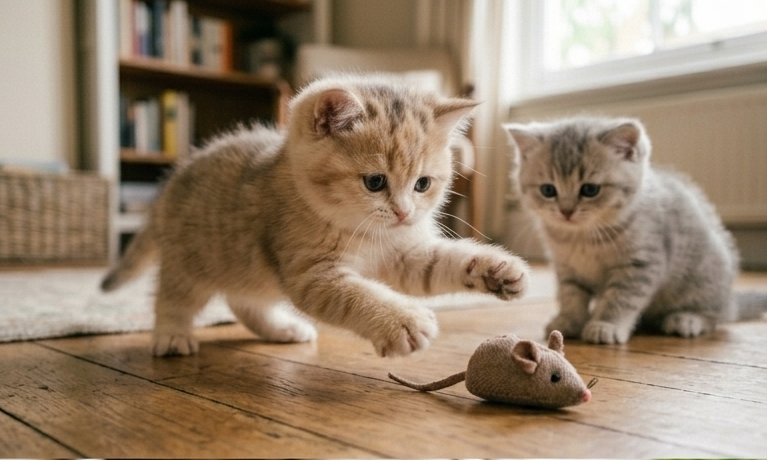 Warum 2 Katzen