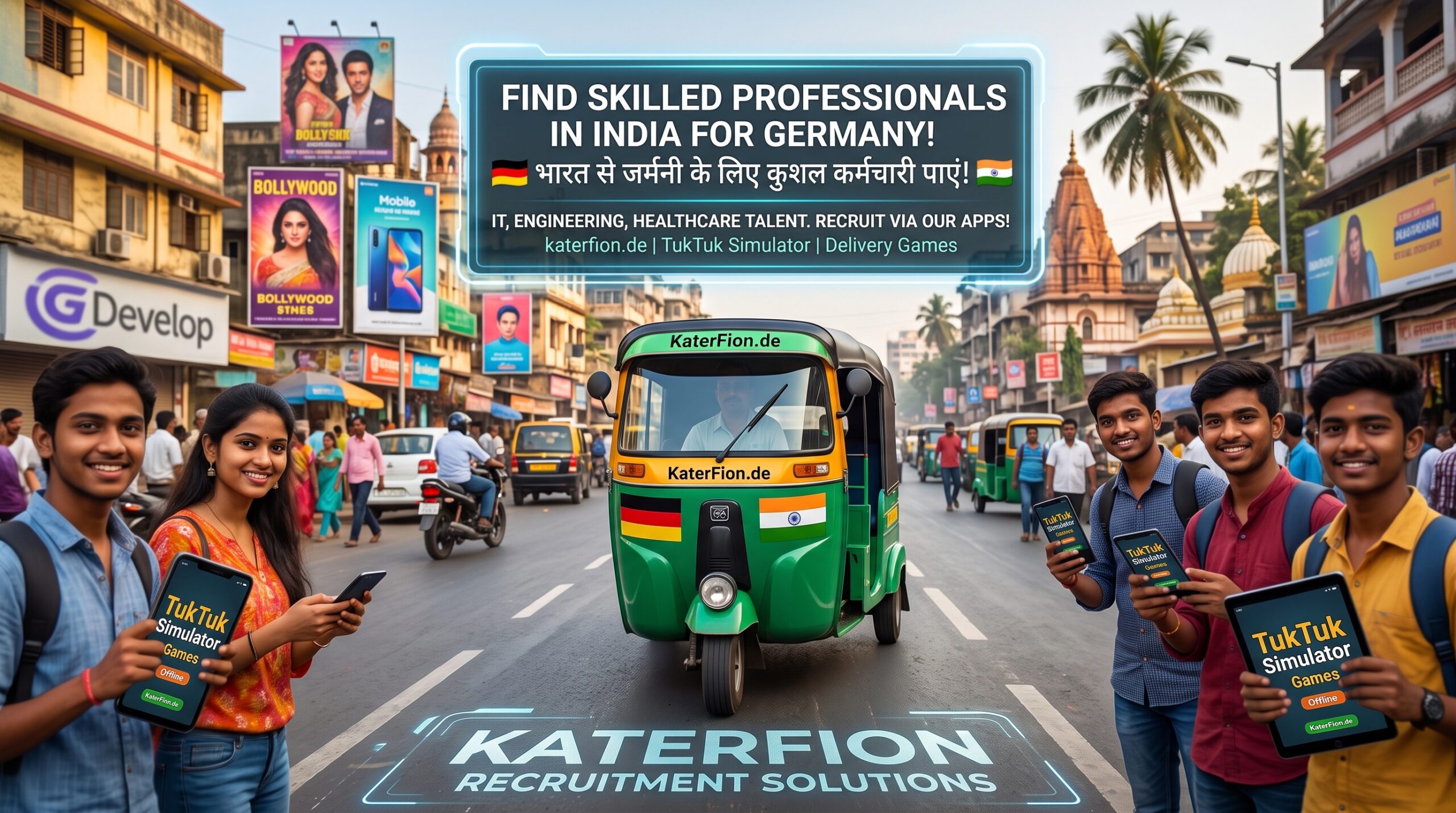 qualifizierte Talente in Indien erreichen